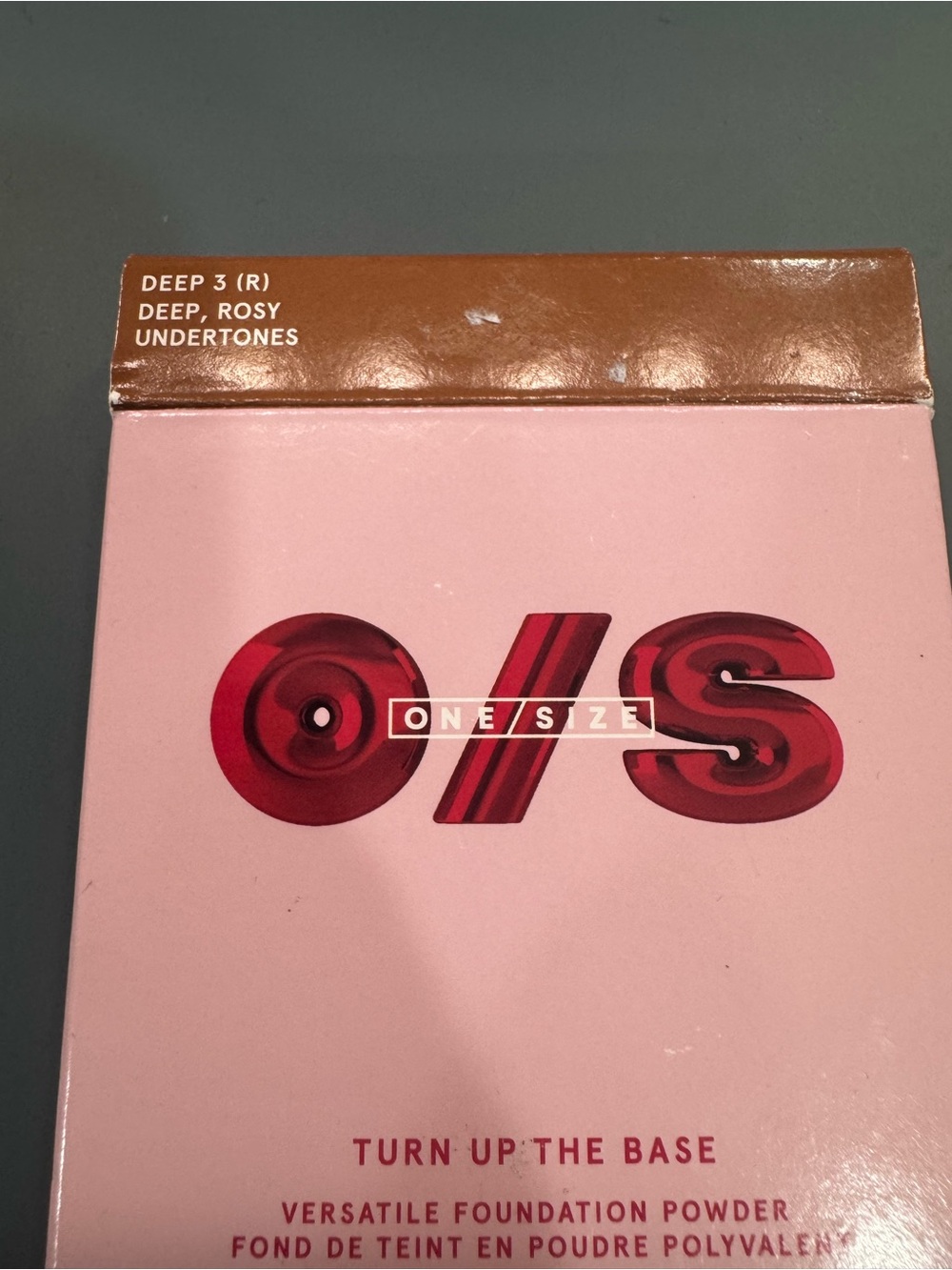 ONE/SIZE Turn Up The Base Foundation Powder in Deep 3 (Rosy)